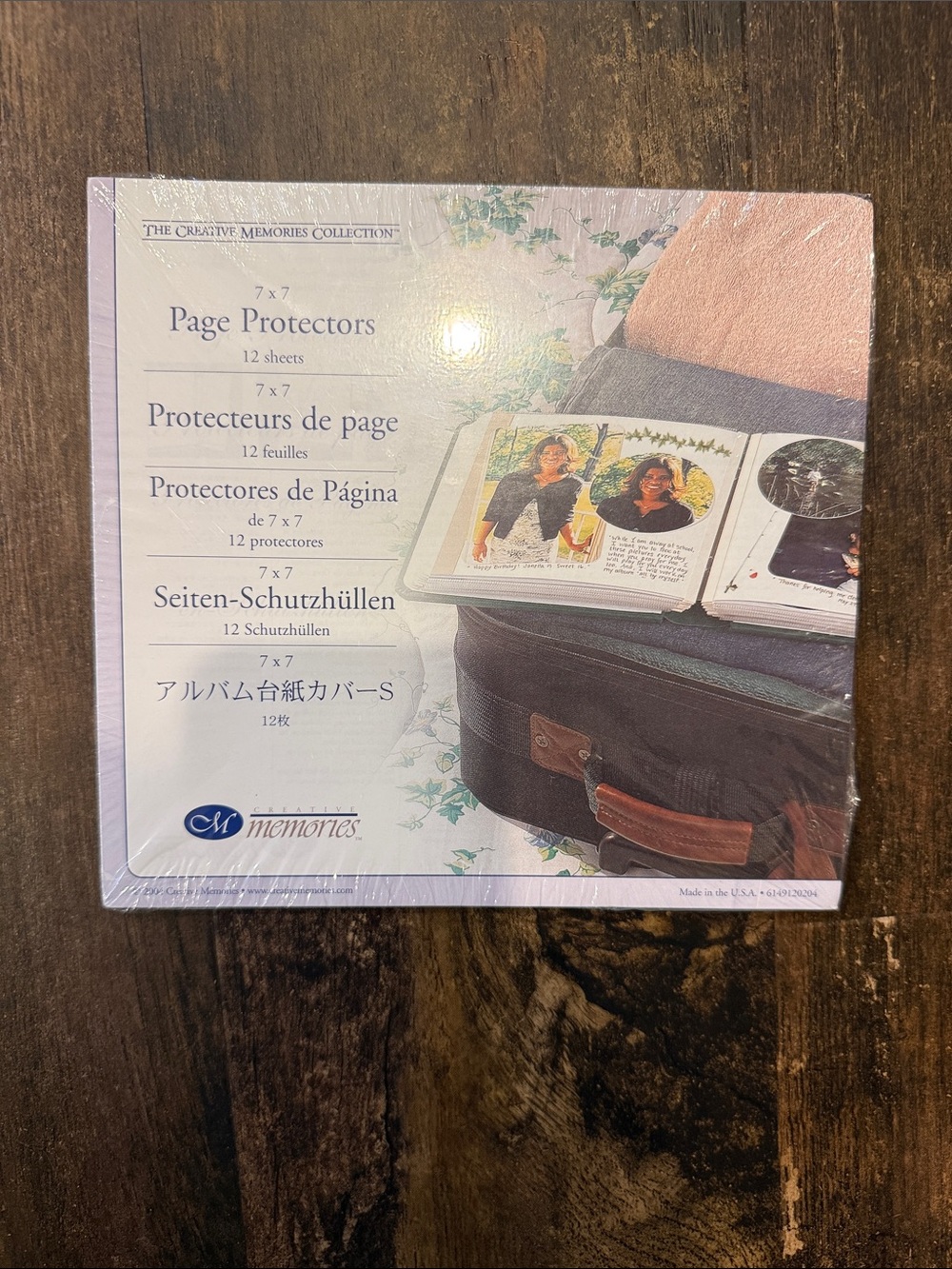 Creative Memories Clear 7x7 Page Protectors Pack